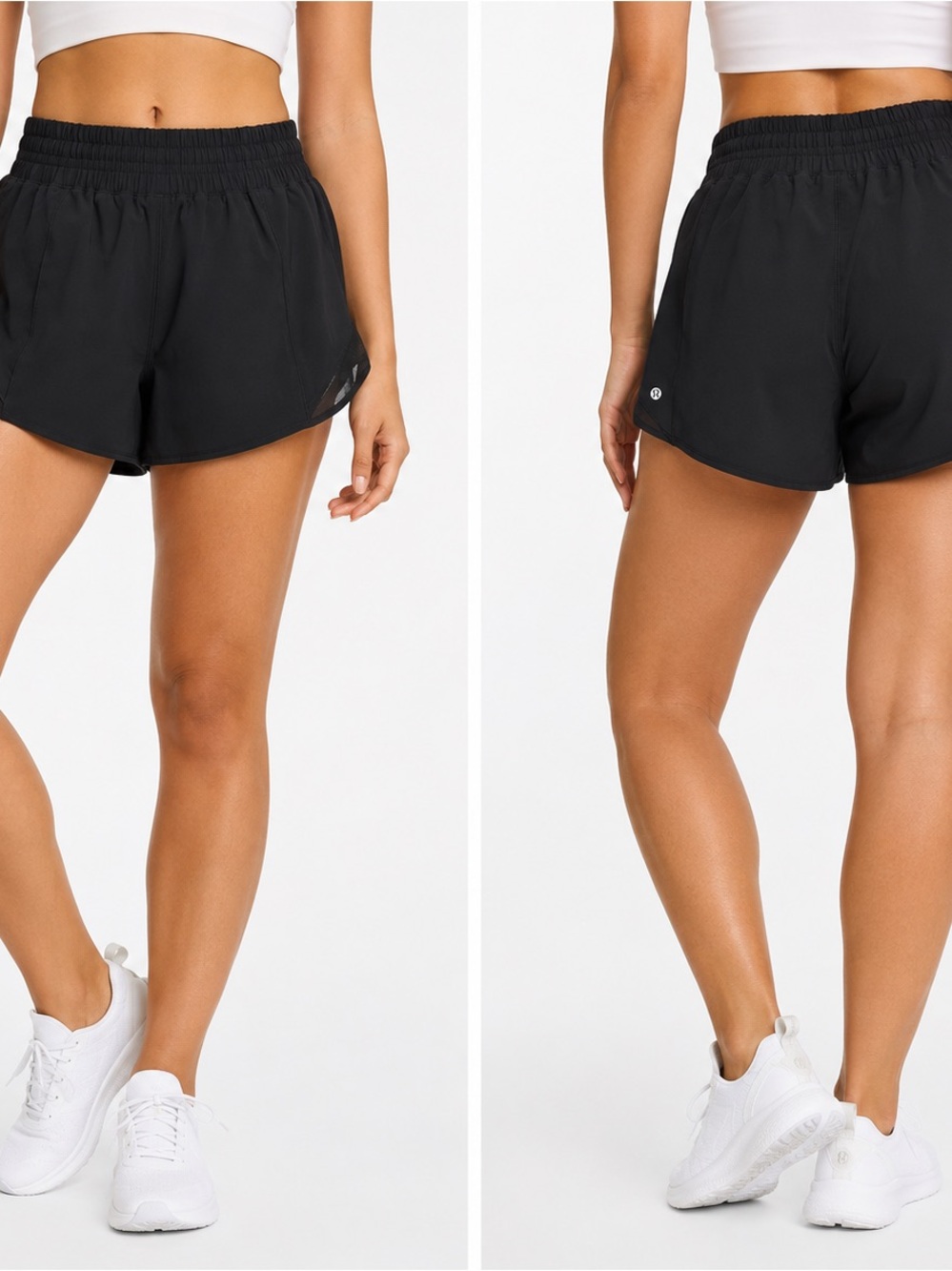lululemon athletica Black Women's Athletic Yoga Shorts size 12